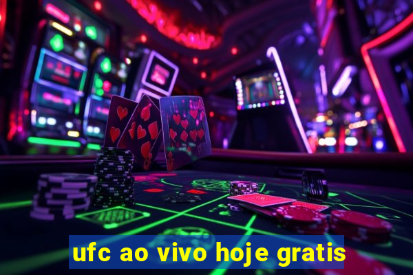 ufc ao vivo hoje gratis